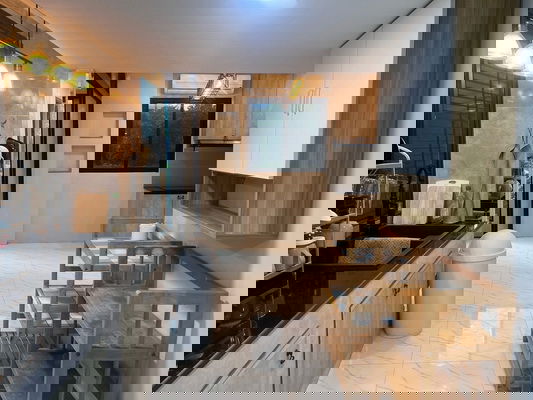 รูป [ให้เช่า] หมู่บ้าน พลีโน่ พระราม 9 - กรุงเทพกรีฑา 1 / 5 ห้องนอน 3 ห้องน้ำ **35,000** ทาวน์เฮ้าส์หลังมุมต่อเติมเต็ม ใกล้สนามบินสุวรรณภูมิ - รูปที่ 6/12