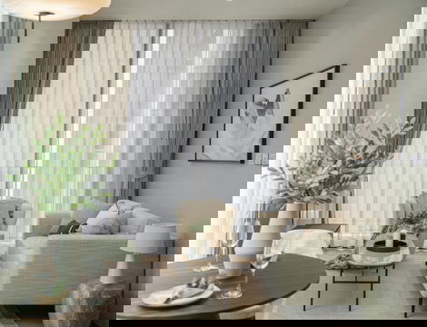 ✅ ✅ 28 CHIDLOM , Super Luxury 1 ห้องนอน พร้อมเข้าอยู่ ติดต่อไลน์ @bktasset หรือโทร 095-325-8928