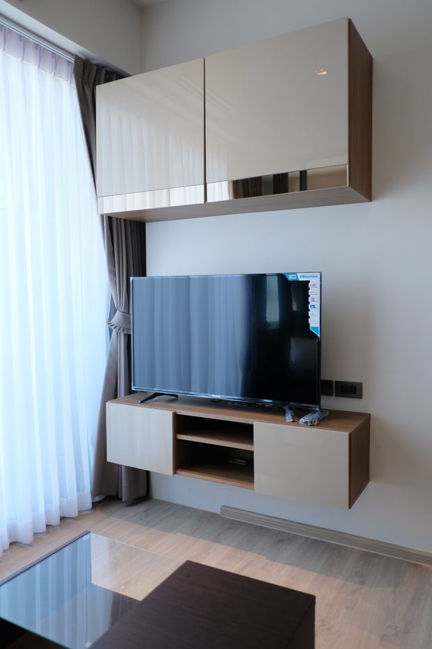 รูป ✅ ✅ Whizdom Station Ratchada - Thapra , 1 ห้องนอน พร้อมเข้าอยู่ ติดต่อไลน์ @bktasset โทร 095-325-8928 - รูปที่ 3/5