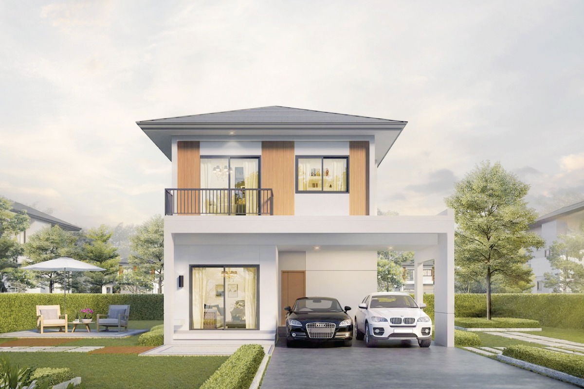 รูป ขายบ้านมือ 1 จากโครงการ CENTRO อ่อนนุช–สุวรรณภูมิ  | ติดต่อฝ่ายขาย : 061-6598997- Line OA : @Newlight (มี@) - รูปที่ 4/27