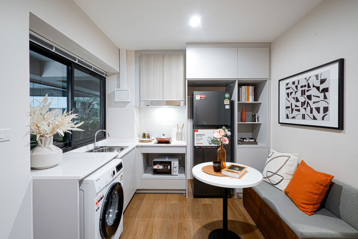 รูป ST0032 | ขาย คอนโดบ้านยุพยงค์ รามคำแหง 22 💥 1 ห้องนอน 💰 เพียง 1.96 ลบ. - รูปที่ 6/13