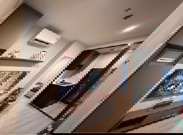 รูป ให้เช่า✨ นิว ดิสทริค อาร์ไนน์ พระราม 9 🔥 Line ID @034etfin 📲 1 ห้องนอน 1 ห้องน้ำ ✨ MRT พระราม 9 180 เมตร 💙 - รูปที่ 3/7