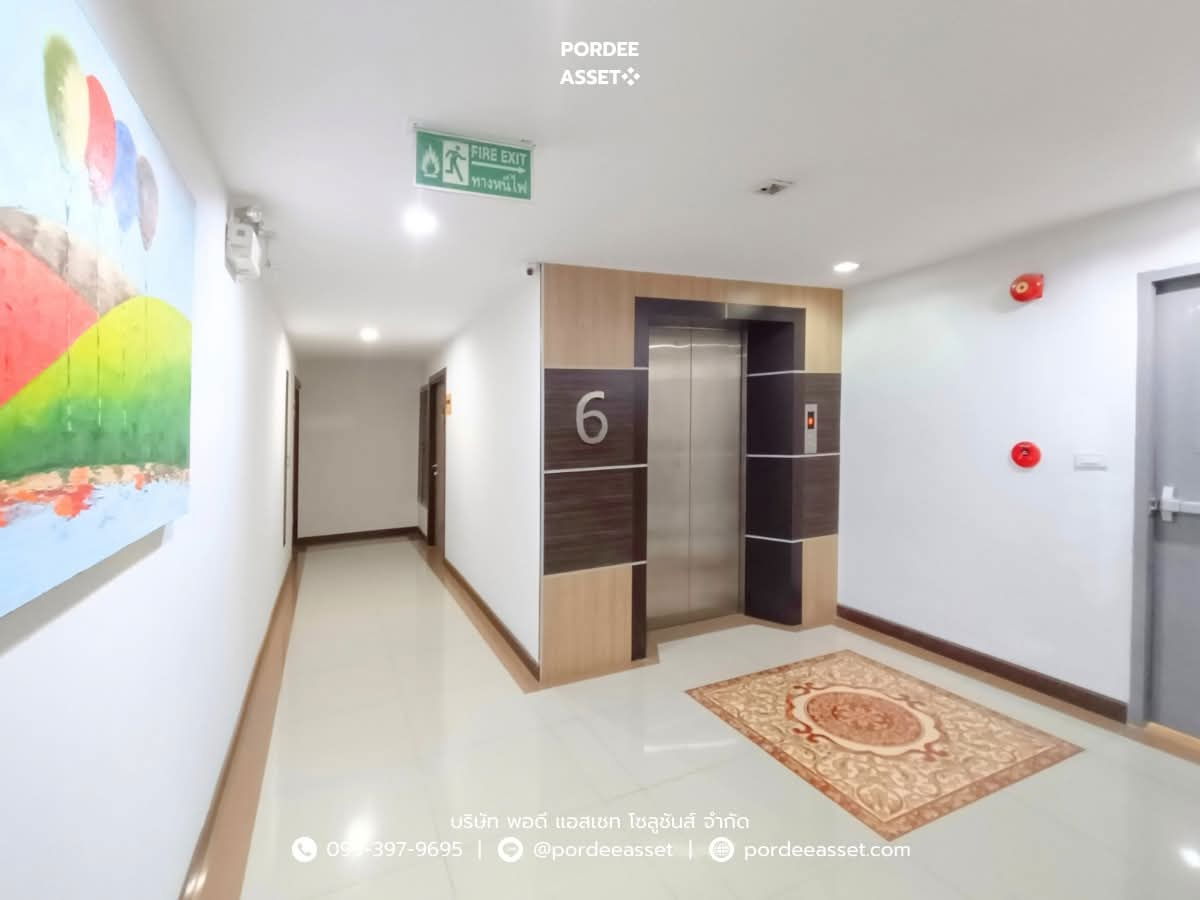 รูป ขายคอนโด 2 ห้องนอน เอวาคัส การ์เด้นท์ แฟมมิลี่ เฮ้าส์ ( 56 ตร.ม.) ติดบันได รถไฟฟ้าสายสีชมพู รามอินทรา มีนบุรี  Avacas Garden-Family House Condominium - รูปที่ 16/20