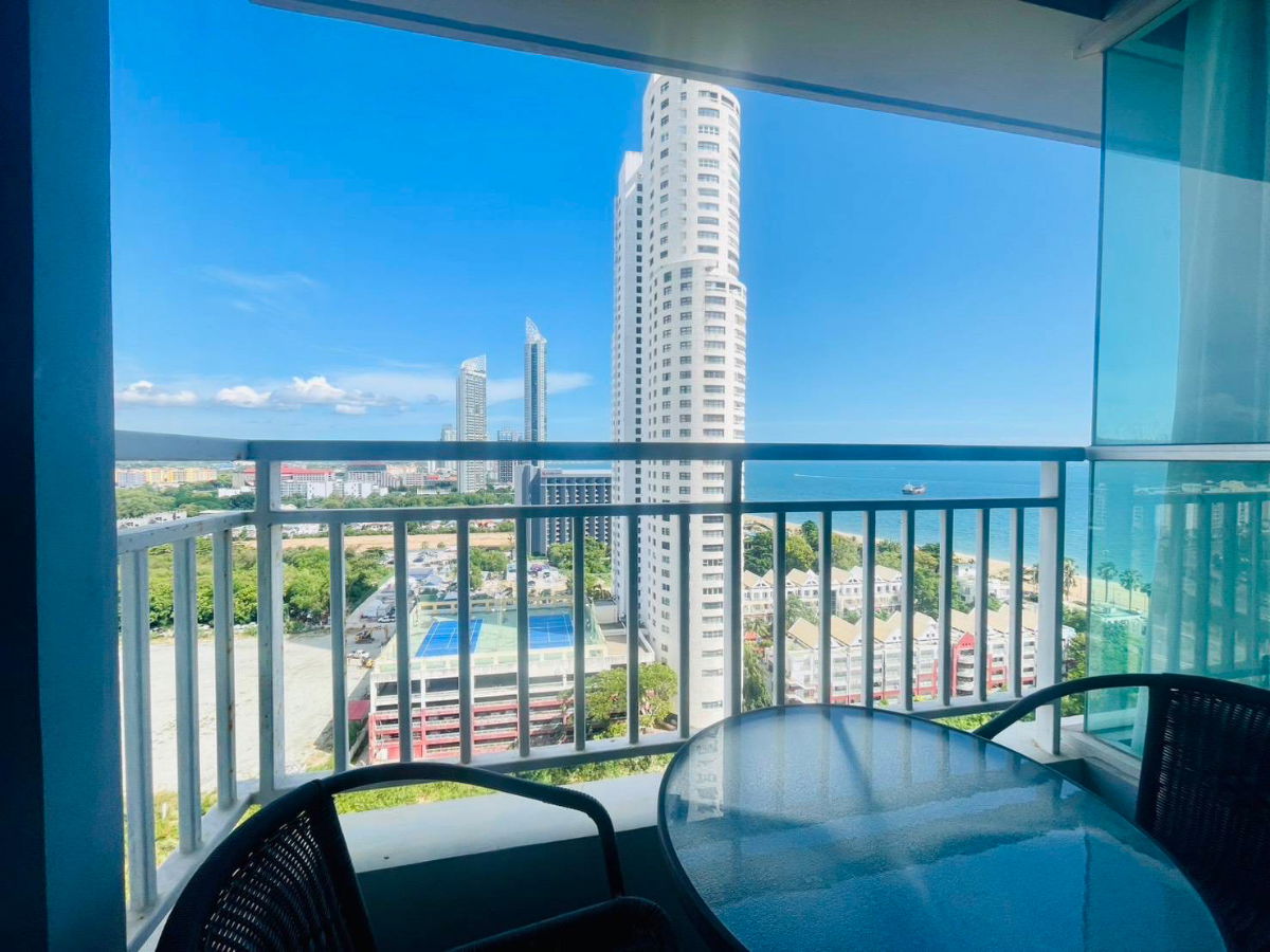 รูป เห็นวิวทะเลปลายๆ 🌕 🌕 🌕 ลุมพินี พาร์คบีช จอมเทียน ชั้น17 1ห้องนอน  30ตรม อาคารB🌕 🌕 🌕วิวถนน - รูปที่ 3/23