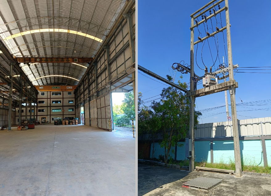 picture Warehouse for rent with Office 4 storeys and 4 crane location Klong 6 Thayaburi - 8/12