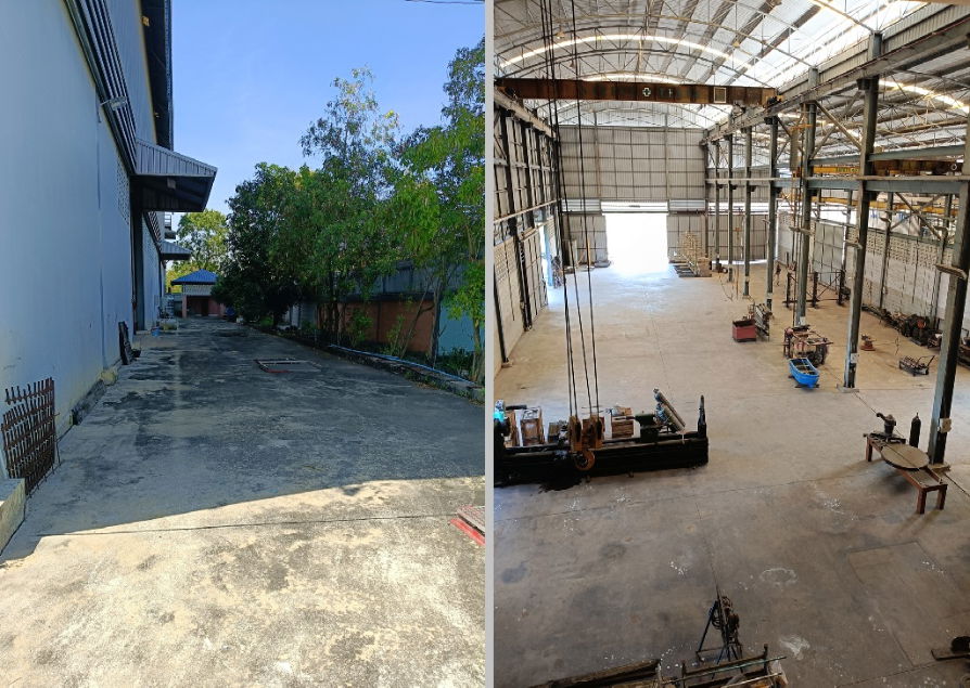 picture Warehouse for rent with Office 4 storeys and 4 crane location Klong 6 Thayaburi - 9/12