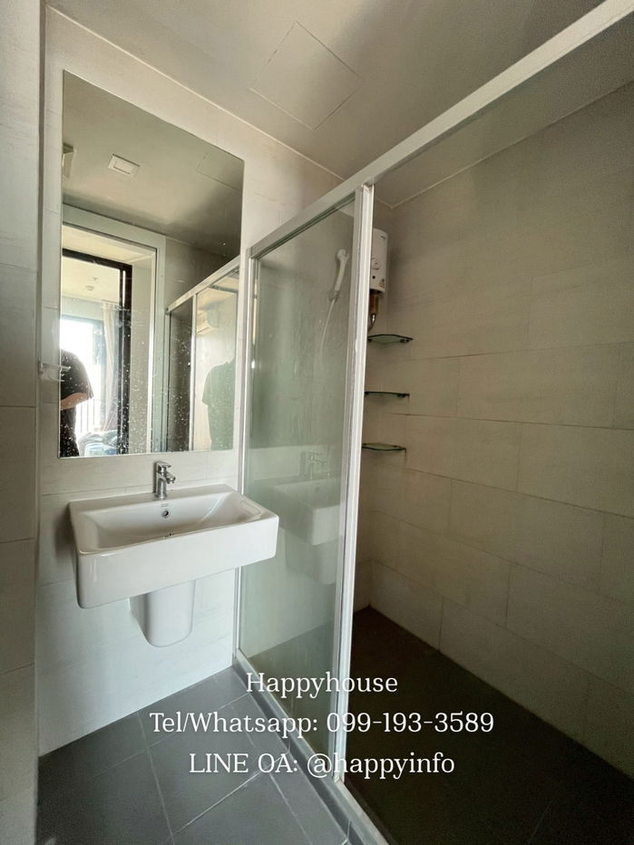 รูป ห้องมุม เป็นส่วนตัว 2 ห้องนอน 1 ห้องน้ำ 1 ห้องทำงาน ชั้น 27 วิวไทยออยล์ เพียง 11,000/เดือน สนใจห้องราคาคุยกันได้ - รูปที่ 9/9