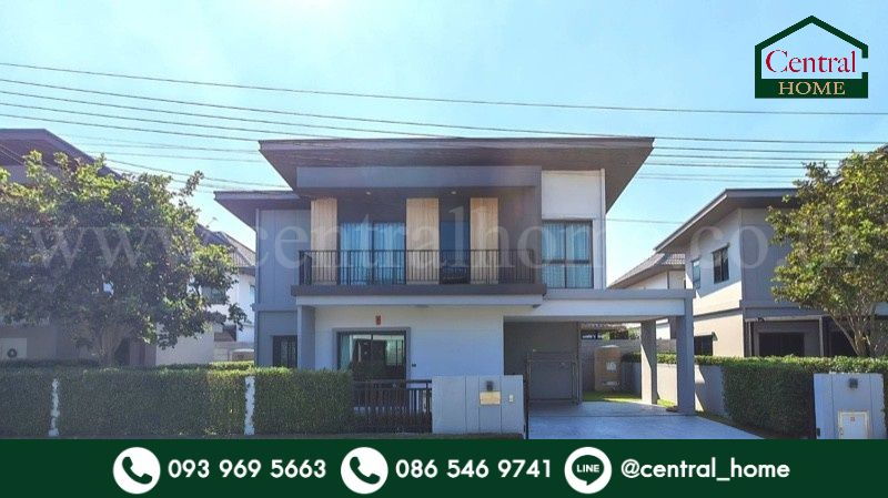 รูป บ้านเดี่ยว เวนิว โฟลว์ แจ้งวัฒนะ ตกแต่งสวย เฟอร์ครบ พร้อมอยู่ - รูปที่ 1/20