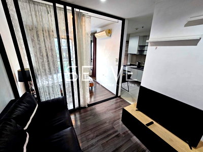 Condos for rent : Studio with Partition 26 sq.m. Good Location Free Shuttle to BTS On Nut at The Base Park West Sukhumvit 77 Condo / For Rent