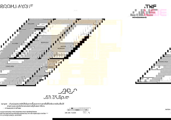 รูป 🏢 ขายคอนโด : THE LINE Wongsawang (เดอะ ไลน์ วงศ์สว่าง)   รหัสทรัพย์ | 📌LNP-C11213  - รูปที่ 36/36