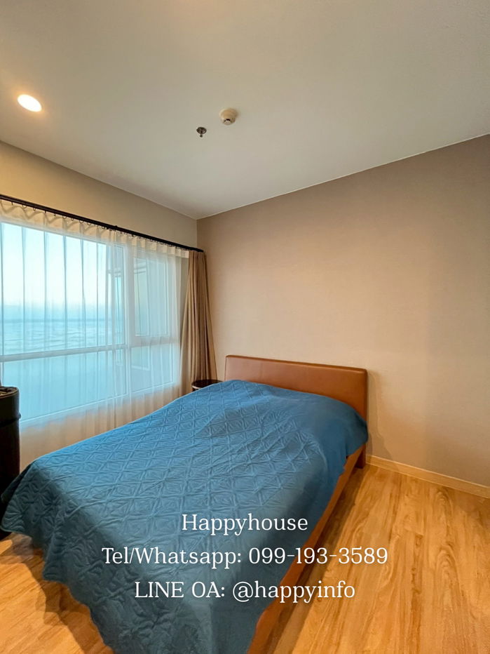 รูป ชั้น 17 วิวทะเล เงียบสงบ เฟอร์นิเจอร์/เครื่องใช้ไฟฟ้า ครบ เพียง 12,000 บาท/เดือน เท่านั้น!!! - รูปที่ 2/8