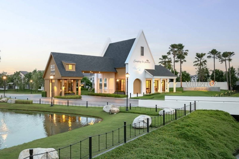 บ้านเดี่ยวให้เช่า : ให้ เช่า บ้านเดี่ยว Villaggio3 ศรีนครินทร์-บางนา  พร้อมเข้าอยู่ เจ้าของโครงการ Land and Houses
