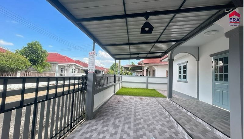 รูป ขายบ้านเดี่ยว 1 ชั้น พื้นที่เยอะ อยู่สบาย หมู่บ้านสุขเจริญ 2 ศรีราชา - รูปที่ 2/11