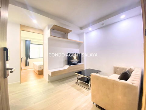For rent V Condo Salaya 𝟏 𝐁𝐞𝐝𝐫𝐨𝐨𝐦 | 𝟏 𝐁𝐚𝐭𝐡𝐫𝐨𝐨𝐦 🛁 CORNER ROOM CODE 6826