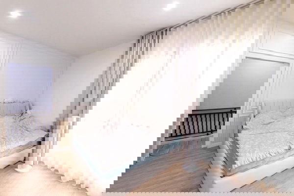 รูป [ให้เช่า] หมู่บ้าน บุราสิริ วัชรพล / 4 ห้องนอน 4 ห้องน้ำ / 60 ตรว. 190 ตรม. **70,000** บ้านเดี่ยวตกแต่งสวยพร้อมเฟอร์นิเจอร์ครบชุด ใกล้ทางด่วนฉลองรัช - รูปที่ 6/10