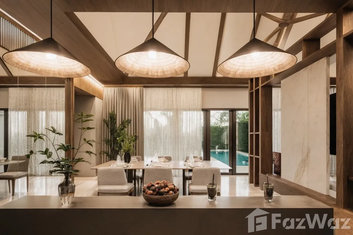 รูป ขาย วิลล่า 2 ห้องนอน ในโครงการ ทรอปิคอล ปาล์ม วิลล่า 5944222 - รูปที่ 4/7