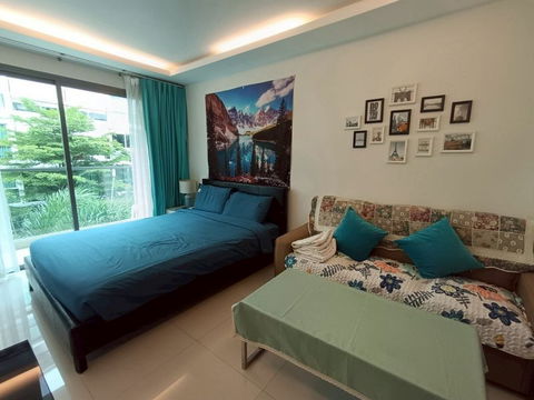 KT0084📲LineID @556ryccg🗺️FQ🌴Studio 25sqm Floor5 Fully furnished🏖️Club Royal Wongamat Pattaya-Naklua12