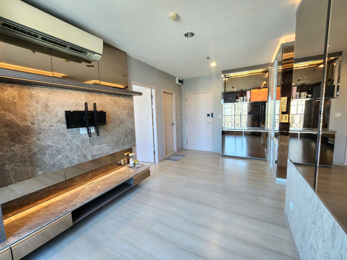 รูป **ห้องว่างครับผม ห้องแต่งสุดหรู แบบ 2 Bed**ให้เช่า **คอนโด ไลฟ์ ปิ่นเกล้า 2ห้องนอน 2ห้องน้ำ ชั้น17 ห้องมุม ทิศเหนือ ไม่ร้อนทั้งปี!! - รูปที่ 59/89