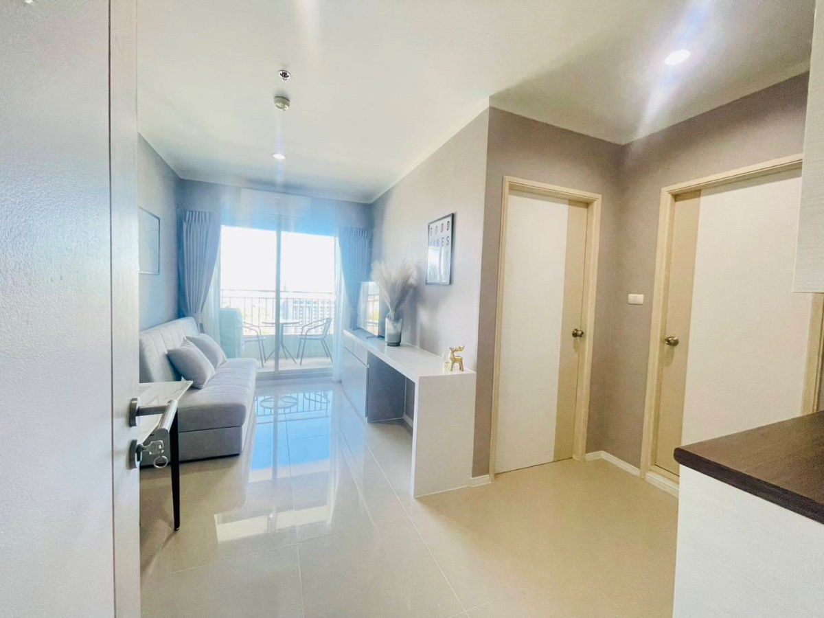 รูป เห็นวิวทะเลปลายๆ 🌕 🌕 🌕 ลุมพินี พาร์คบีช จอมเทียน ชั้น17 1ห้องนอน  30ตรม อาคารB🌕 🌕 🌕วิวถนน - รูปที่ 7/23