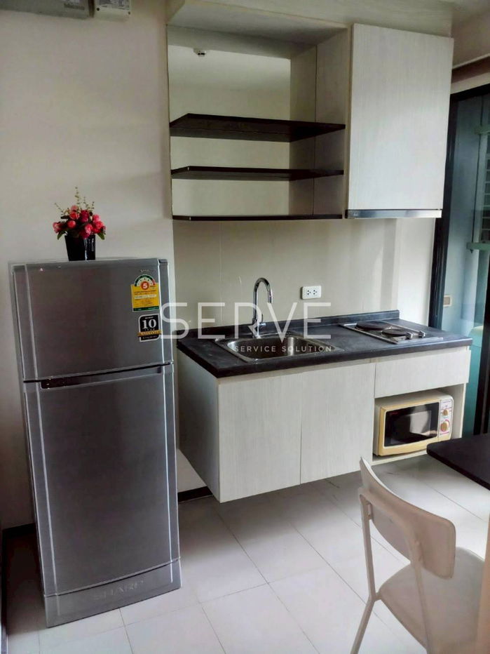 รูป สตูดิโอกั้นห้อง 25.5 ตร.ม. คอนโดในเครือคุณภาพแสนสิริ บนทำเลดีๆ มีรถรับส่ง BTS อ่อนนุช ที่ The Base Park West Sukhumvit 77 / ให้เช่าคอนโด - รูปที่ 4/5