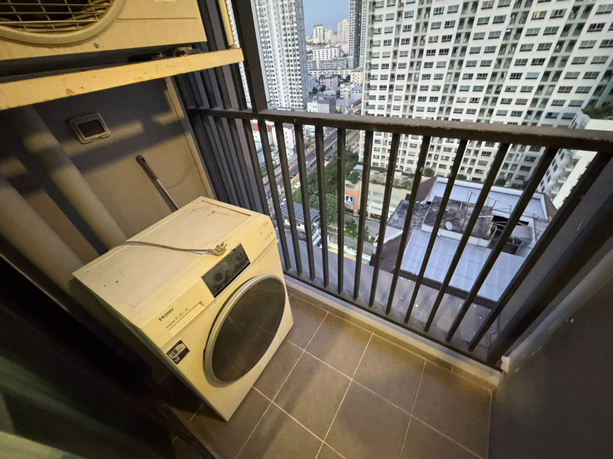 รูป ให้เช่าด่วน!! ห้องว่างพร้อมเข้าอยู่ 28 ธ.ค. 68 นี้ วิวสวย มีเครื่องซักผ้า / จองก่อนได้ก่อน✨คอนโด ไนท์บริดจ์ คอลลาจ รามคำแหง - รูปที่ 25/29