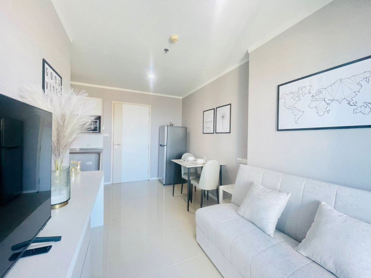 รูป เห็นวิวทะเลปลายๆ 🌕 🌕 🌕 ลุมพินี พาร์คบีช จอมเทียน ชั้น17 1ห้องนอน  30ตรม อาคารB🌕 🌕 🌕วิวถนน - รูปที่ 8/23