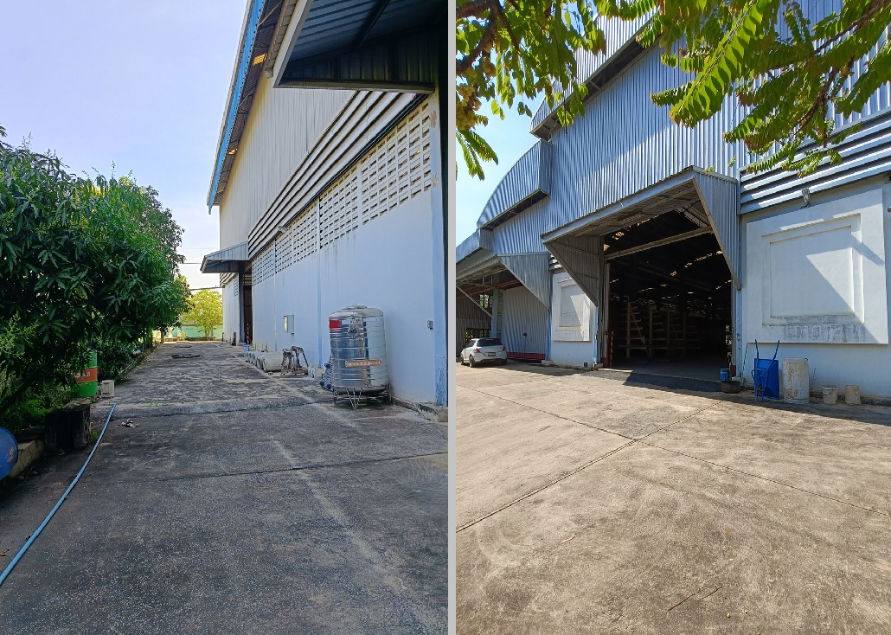 picture Warehouse for rent with Office 4 storeys and 4 crane location Klong 6 Thayaburi - 10/12