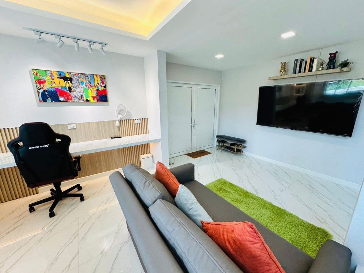 รูป เช่า ให้เช่า ปล่อยเช่า บ้านเดี่ยว รัชดา18 ห้วยขวาง ราคาถูก สนใจ Line: @951qfbfi - รูปที่ 5/12