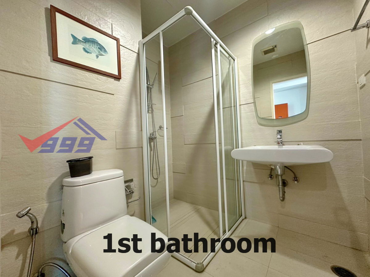 รูป ให้เช่า คอนโดห้องมุม 2 ห้องนอน ห้องสะอาดเรียบร้อย ใกล้ BTSศรีกรีฑา - รูปที่ 9/32