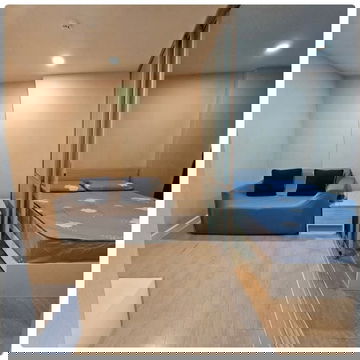 ให้เช่า เดอะ คิวบ์ นวมินทร์ - รามอินทรา มีเฟอร์นิเจอร์+เครื่องใช้ไฟฟ้าครบ