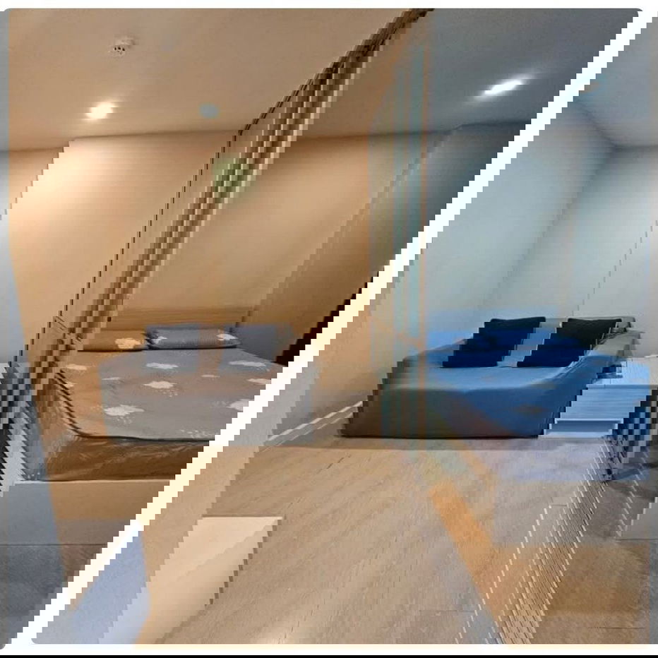 รูป ให้เช่า เดอะ คิวบ์ นวมินทร์ - รามอินทรา มีเฟอร์นิเจอร์+เครื่องใช้ไฟฟ้าครบ - รูปที่ 1/12