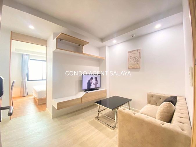 ให้เช่า V Condo Salaya 𝟏 𝐁𝐞𝐝𝐫𝐨𝐨𝐦 | 𝟏 𝐁𝐚𝐭𝐡𝐫𝐨𝐨𝐦 🛁 วิวสนามกอล์ฟ รหัส 6890