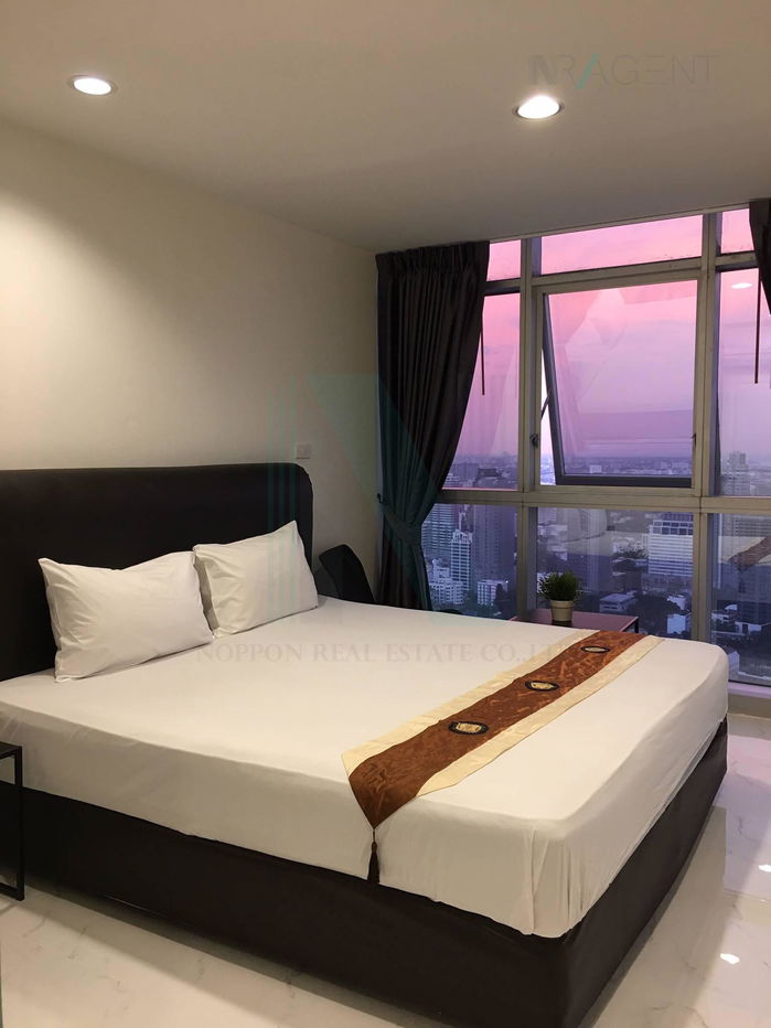 รูป 📌 ให้เช่าคอนโด คอนโด เดอะ วอเตอร์ฟอร์ด ไดมอน ทาวเวอร์ อาคาร 1 ชั้น 44 2 ห้องนอน ขนาด 61.00 ตรม ใกล้ ศูนย์การค้ามิราเคิลมอลล์ - รูปที่ 5/8