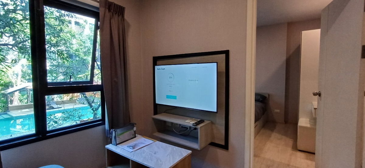 รูป เอสเซ็นท์วิลล์คอนโด อยู่ในเซ็นทรัลเฟสติวัลเชียงใหม่ ห้องสวย แยกสัดส่วน วิวสระว่ายน้ำ ห้องไม่ร้อนช่วงบ่าย - รูปที่ 16/18