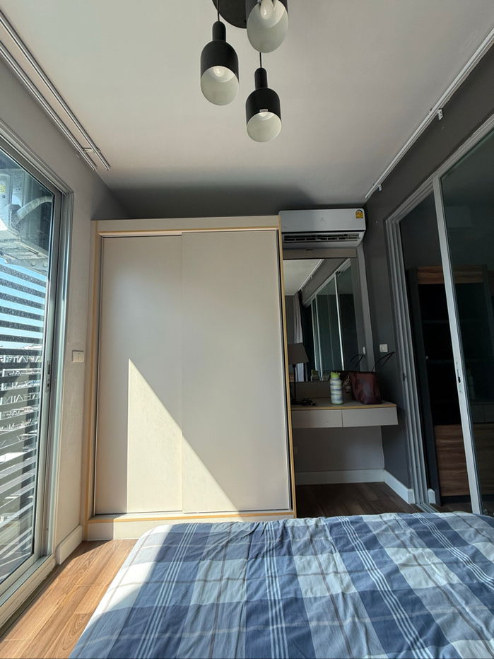 รูป Condo for rent ให้เช่าคอนโด A space me สุขุมวิท 77 ตึก A ชั้น 4 วิวสระว่ายน้ำ 1 ห้องนอน 1 ห้องน้ำ พื้นที่ภายในห้อง 27.00 ตร.ม - รูปที่ 4/6