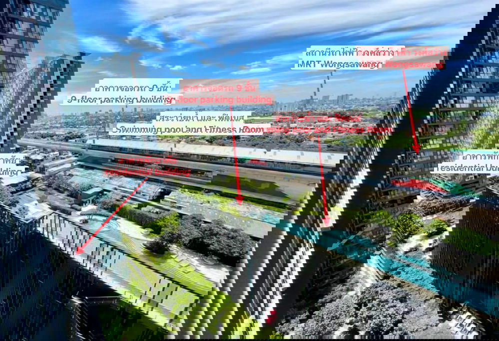 รูป 🏢 ขายคอนโด : THE LINE Wongsawang (เดอะ ไลน์ วงศ์สว่าง)   รหัสทรัพย์ | 📌LNP-C11213  - รูปที่ 14/36