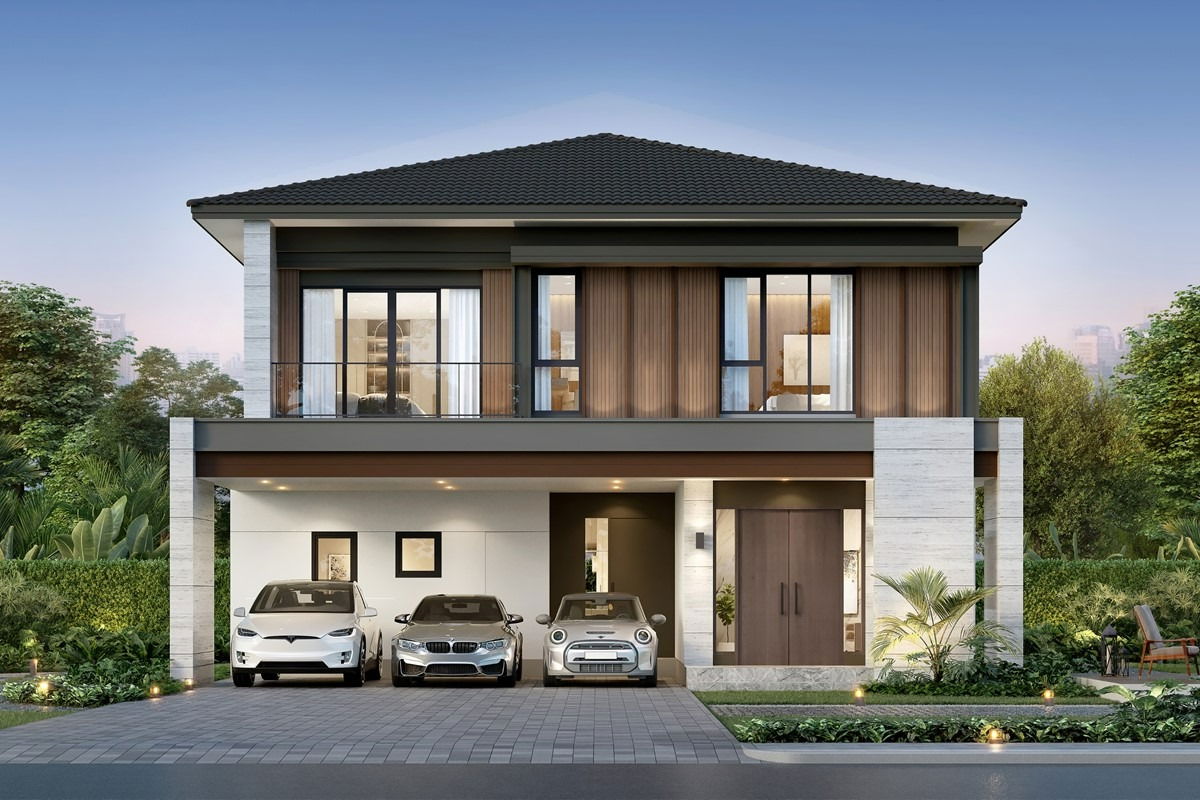 รูป ขายบ้านมือ 1 จากโครงการ The City พัฒนาการ 2  | ติดต่อฝ่ายขาย : 061-6598997- Line OA : @Newlight (มี@) - รูปที่ 13/15