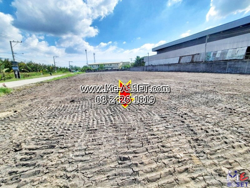 picture Sale: Filled Land 2-Rai, Ready to Build. Phra Samut Chedi-Suk Sawat area (Wat Laem Pha Pha). Near Thasanee 2 Uni. Prime road access. - 6/13