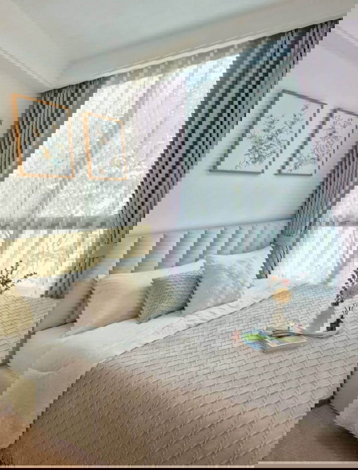 รูป ให้เช่าห้องใหม่ ✨ รีเกิล อ่อนนุช - ศรีนครินทร์ 🔥 Line ID @034etfin 📲 1 ห้องนอน 1 ห้องน้ำ ✨ - รูปที่ 2/10