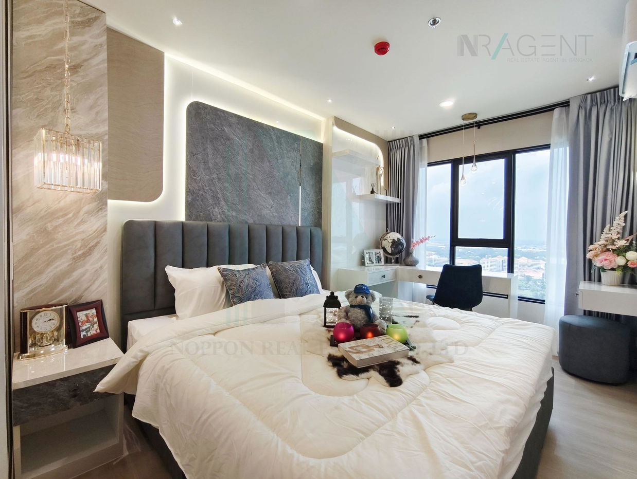 รูป ให้เช่าคอนโด เทอร์ร่า เรสซิเดนซ์ อาคาร 1 ชั้น 30 1 ห้องนอน ขนาด 30 ตรม ใกล้ ม.ธรรมศาสตร์ รังสิต - รูปที่ 4/8