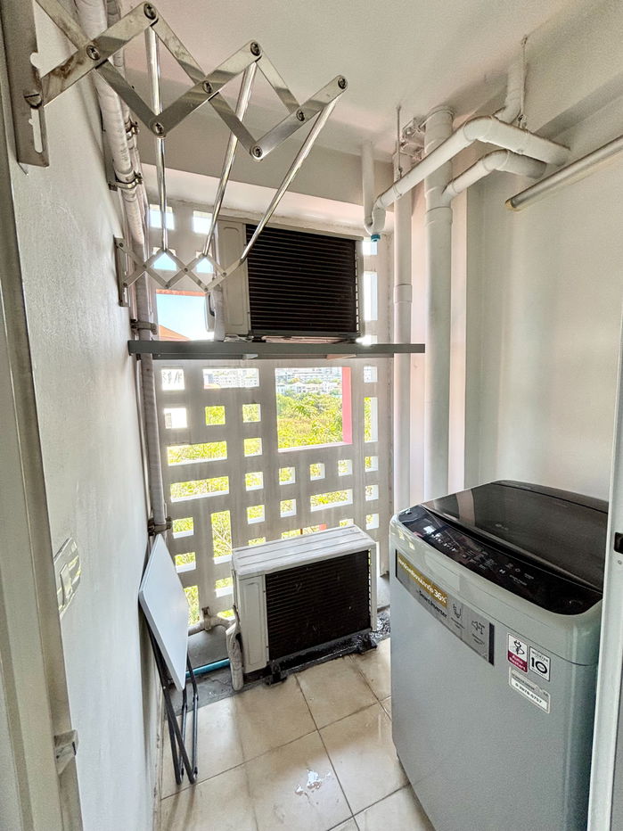 รูป ให้เช่า ไอ-บิซา คอนโดมิเนียม , ห้องพร้อมอยู่ ตกแต่งเฟอร์นิเจอร์ พร้อมเครื่องใช้ไฟฟ้า -ขอรับลูกค้าไม่สูบบุหรี่นะคะ ไม่รับเอเจ้นค่ะ - รูปที่ 9/20