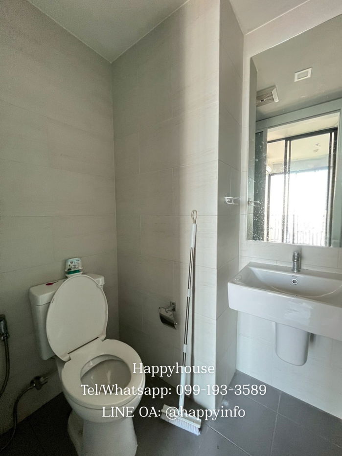 รูป ห้องมุม เป็นส่วนตัว 2 ห้องนอน 1 ห้องน้ำ 1 ห้องทำงาน ชั้น 27 วิวไทยออยล์ เพียง 11,000/เดือน สนใจห้องราคาคุยกันได้ - รูปที่ 8/9