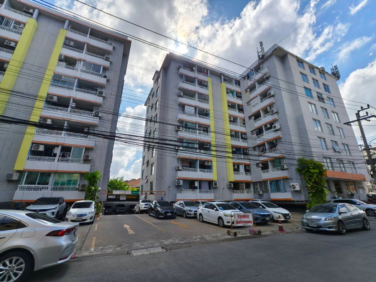 รูป ให้เช่าคอนโดรัชดา ซิตี้ (รัชดา ซอย 18 ) ประชาราษฎร์บำเพ็ญ​7 / ห้องสตูดิโอ 29 ตรม. เฟอร์นิเจอร์ครบชุด ใกล้รถไฟฟ้าใต้ดิน MRT ห้วยวาง / ค่าเช่า 6,800 บาท - รูปที่ 9/10