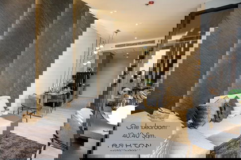 ✅ ✅ ASHTON Asoke - Rama 9 , Super Luxury 1 ห้องนอน พร้อมเข้าอยู่ ติดต่อไลน์ @bktasset โทร 095-325-8928