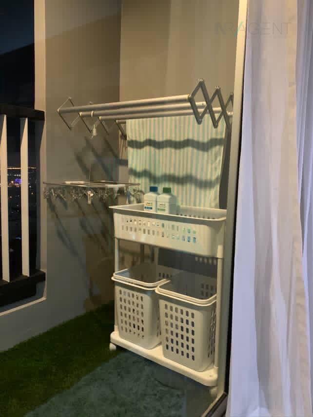 รูป ขายคอนโด อัสสกาญจน์เพลส ศรีนครินทร์ อาคาร 1 ชั้น 32 --------- ขนาด  ตรม ใกล้ เทสโก้ โลตัส พัฒนาการ - รูปที่ 5/8