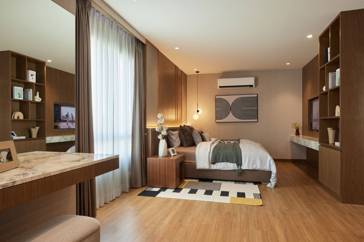 รูป ขายบ้านมือ 1 จากโครงการ MODEN บางนา – เทพารักษ์  | ติดต่อฝ่ายขาย : 061-6598997- Line OA : @Newlight (มี@) - รูปที่ 17/19