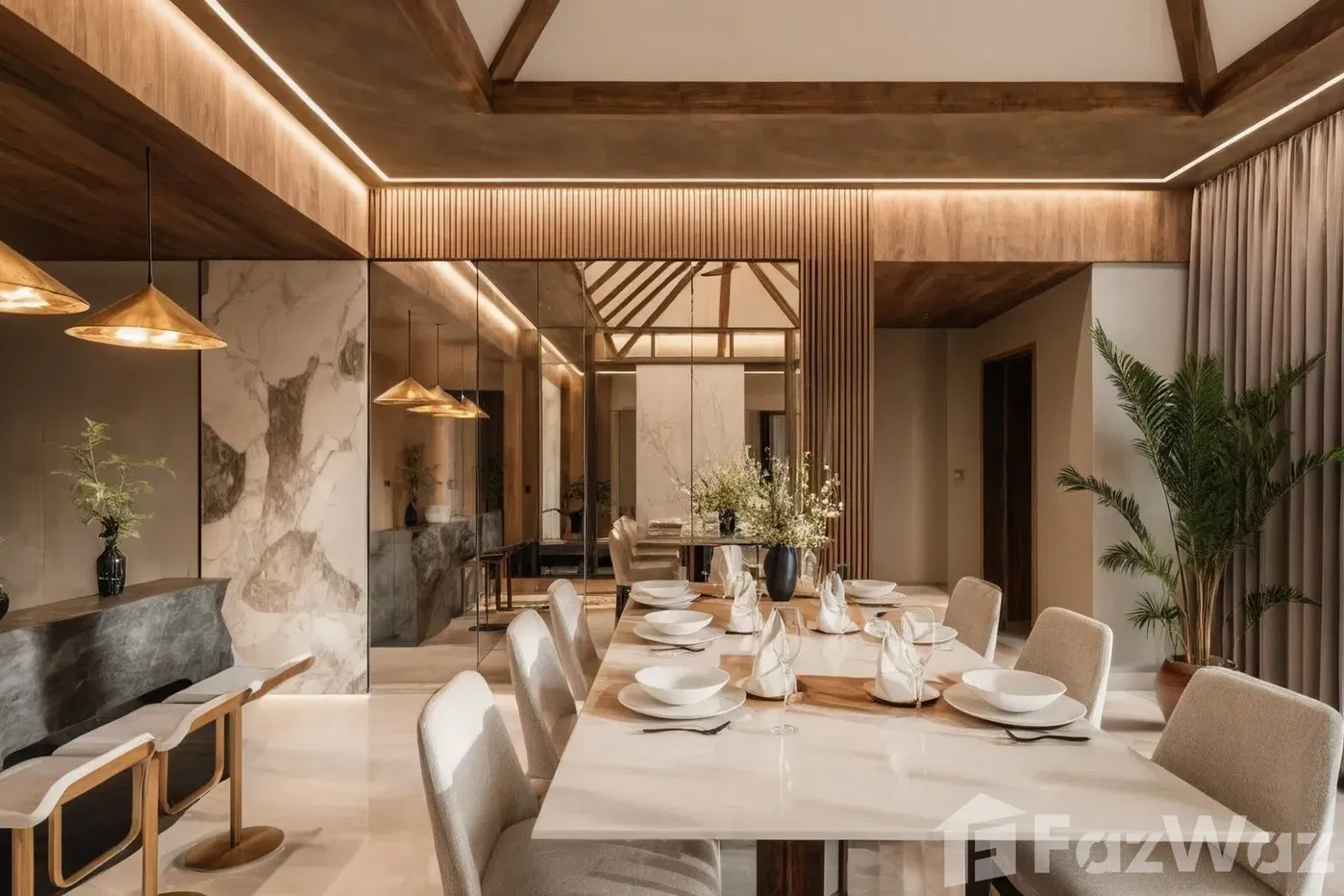 รูป ขาย วิลล่า 2 ห้องนอน ในโครงการ ทรอปิคอล ปาล์ม วิลล่า 5944222 - รูปที่ 5/7