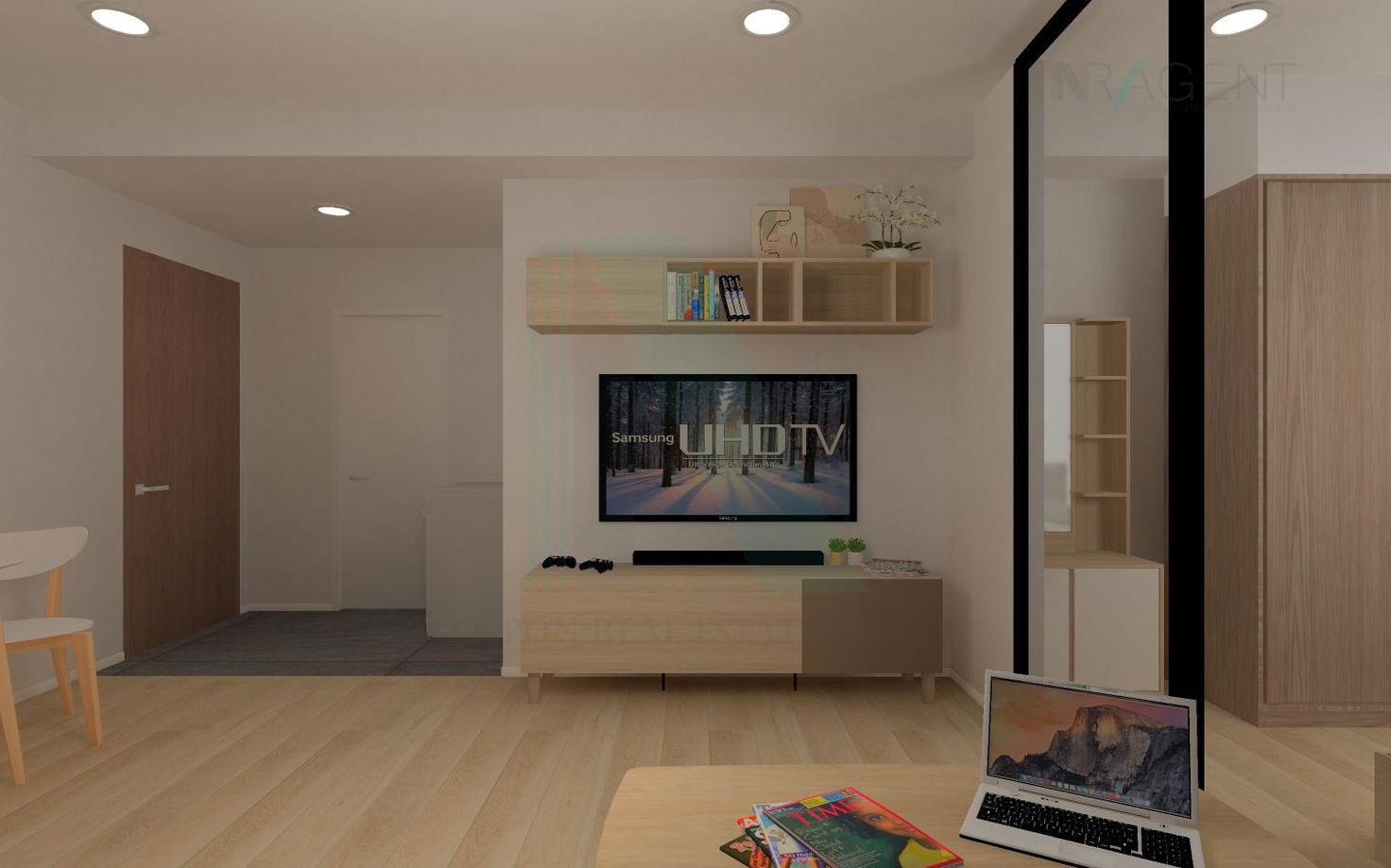 รูป ให้เช่าคอนโด เอ สเปซ เมกา 2 อาคาร 1 ชั้น 16 1 ห้องนอน ขนาด 34 ตรม ใกล้ Mega บางนา - รูปที่ 2/8