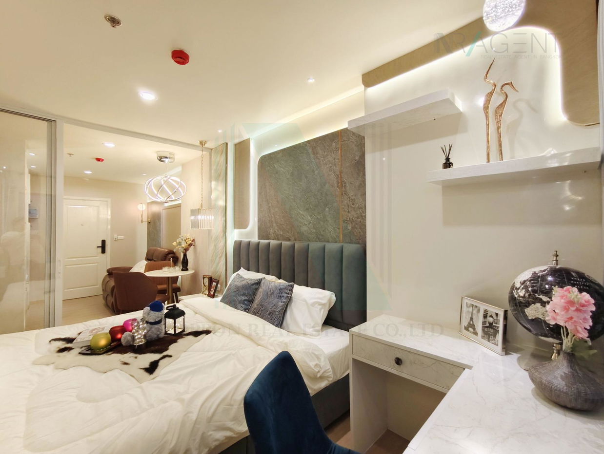 รูป ให้เช่าคอนโด เทอร์ร่า เรสซิเดนซ์ อาคาร 1 ชั้น 30 1 ห้องนอน ขนาด 30 ตรม ใกล้ ม.ธรรมศาสตร์ รังสิต - รูปที่ 6/8