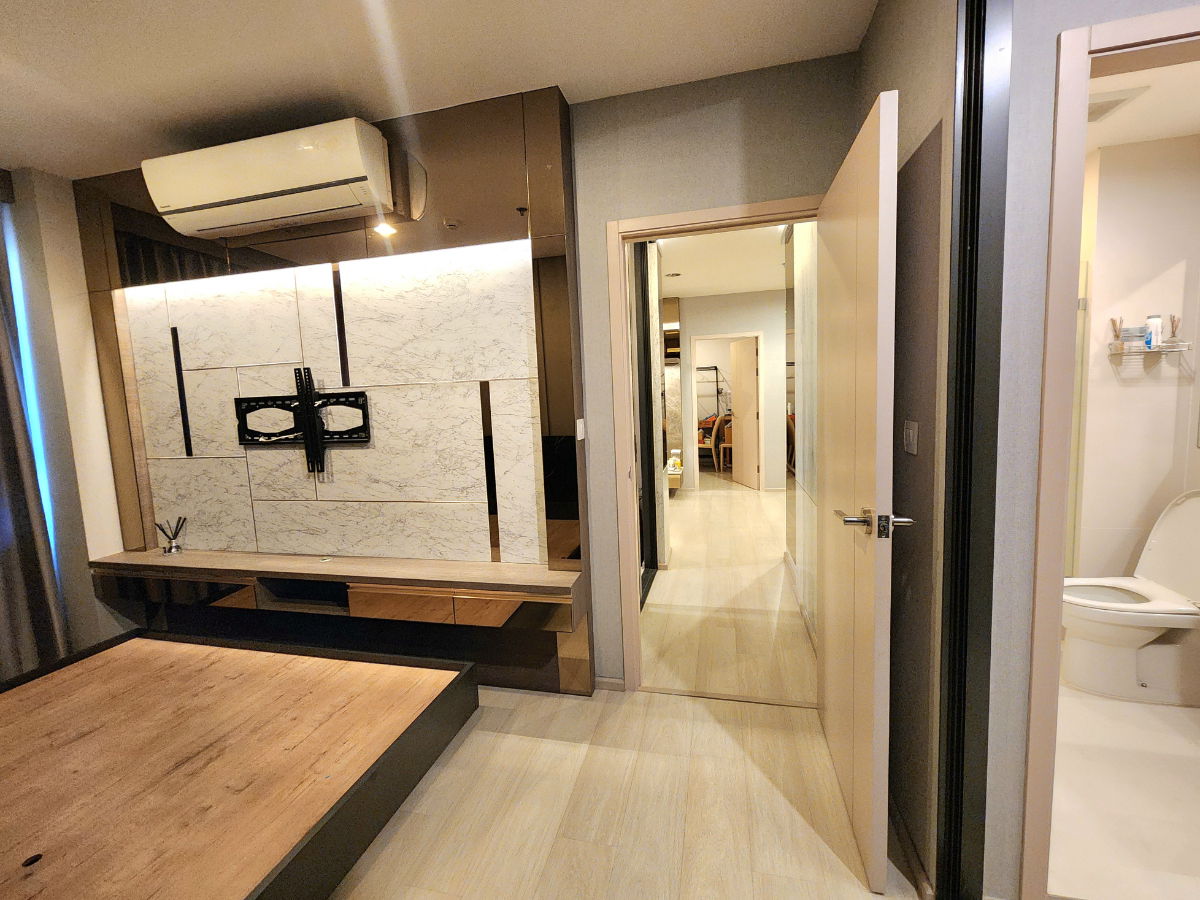 รูป **ห้องว่างครับผม ห้องแต่งสุดหรู แบบ 2 Bed**ให้เช่า **คอนโด ไลฟ์ ปิ่นเกล้า 2ห้องนอน 2ห้องน้ำ ชั้น17 ห้องมุม ทิศเหนือ ไม่ร้อนทั้งปี!! - รูปที่ 35/89